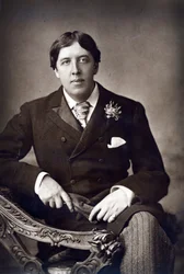 Oscar Wilde, 1889 (karbontrykkbilde)